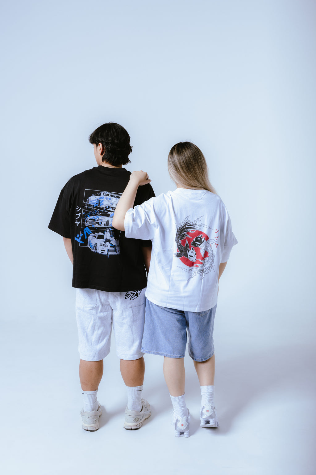SHIBUYA シブヤ Kitsune-Koi Fish Boxy Fit T-shirt